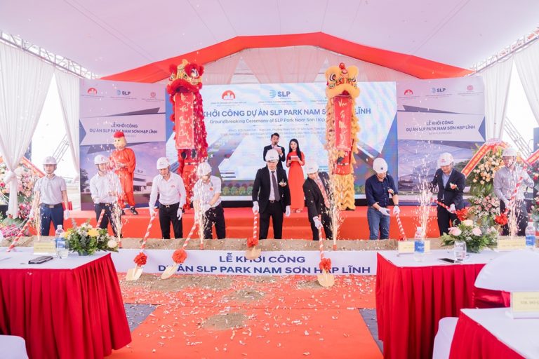 SLP holds the groundbreaking ceremony of a modern warehouse project ...